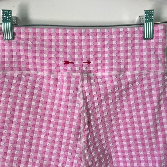 The Upside Anthropologie Gingham Bike Shorts - Picture 6 of 7